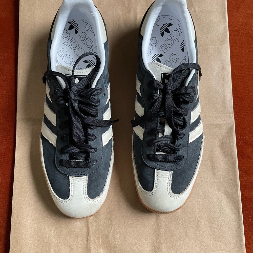 Adidas Samba Sneakers Grey Navy White